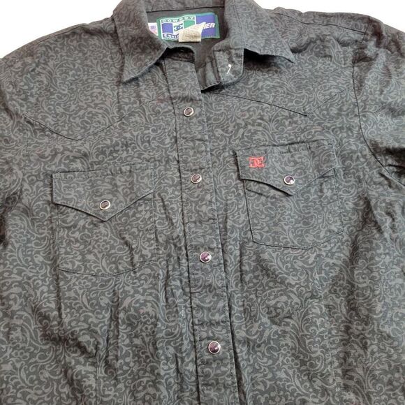 Cowboy Equipment for her western snap-down shirt M - Picture 2 of 5